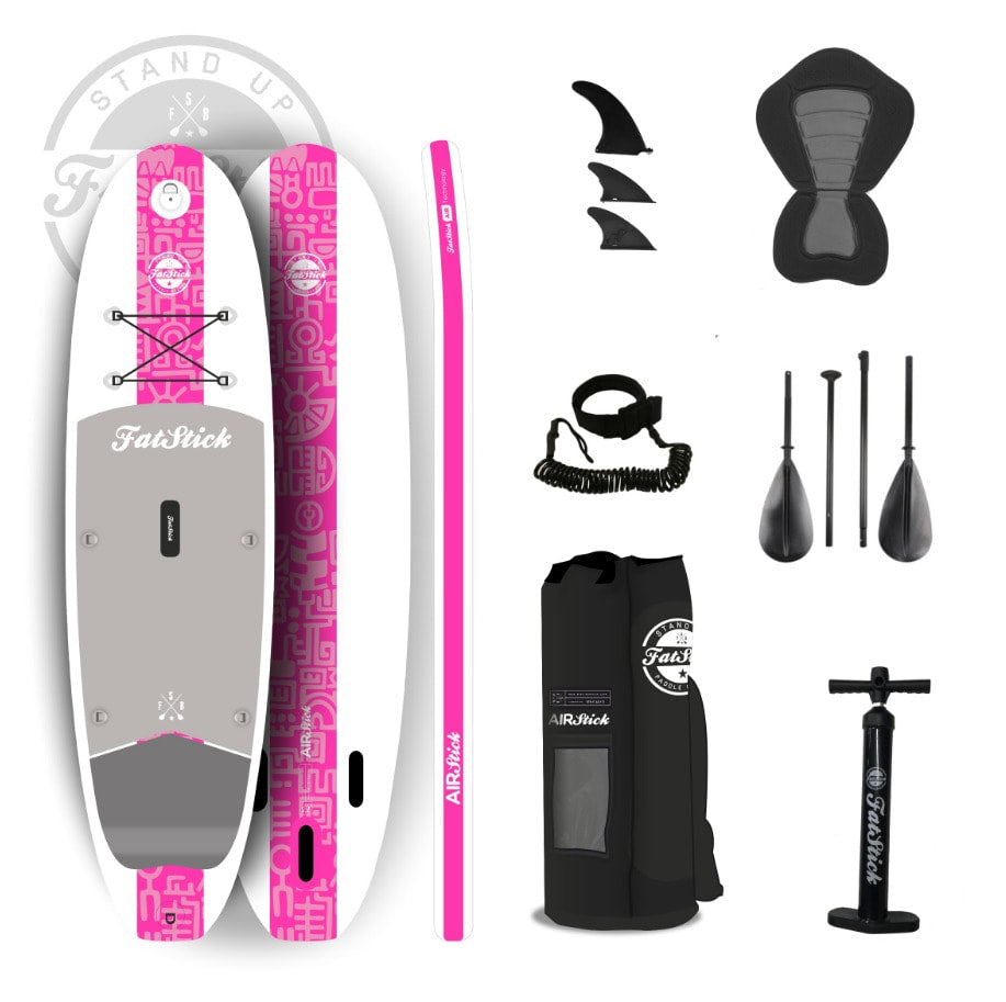 Fatstick 10’6 Air stick ISUP Package - Pink