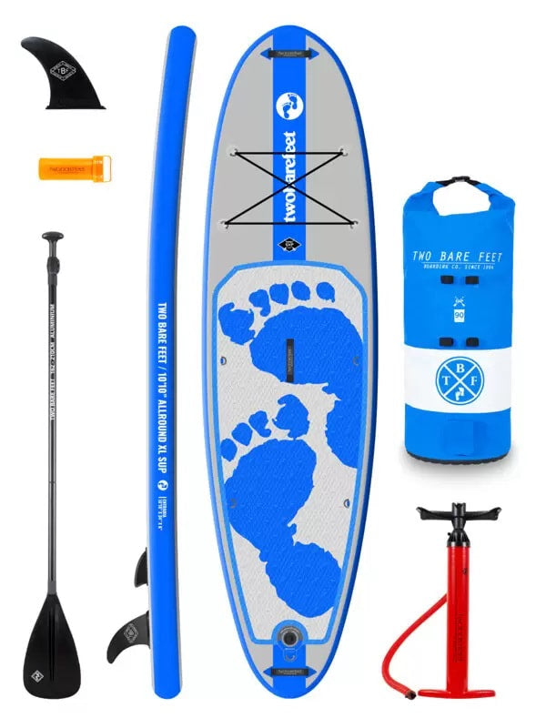 Two Bare Feet Entradia (Allround XL) 10'10" x 34" x 6" Inflatable SUP Starter Pack