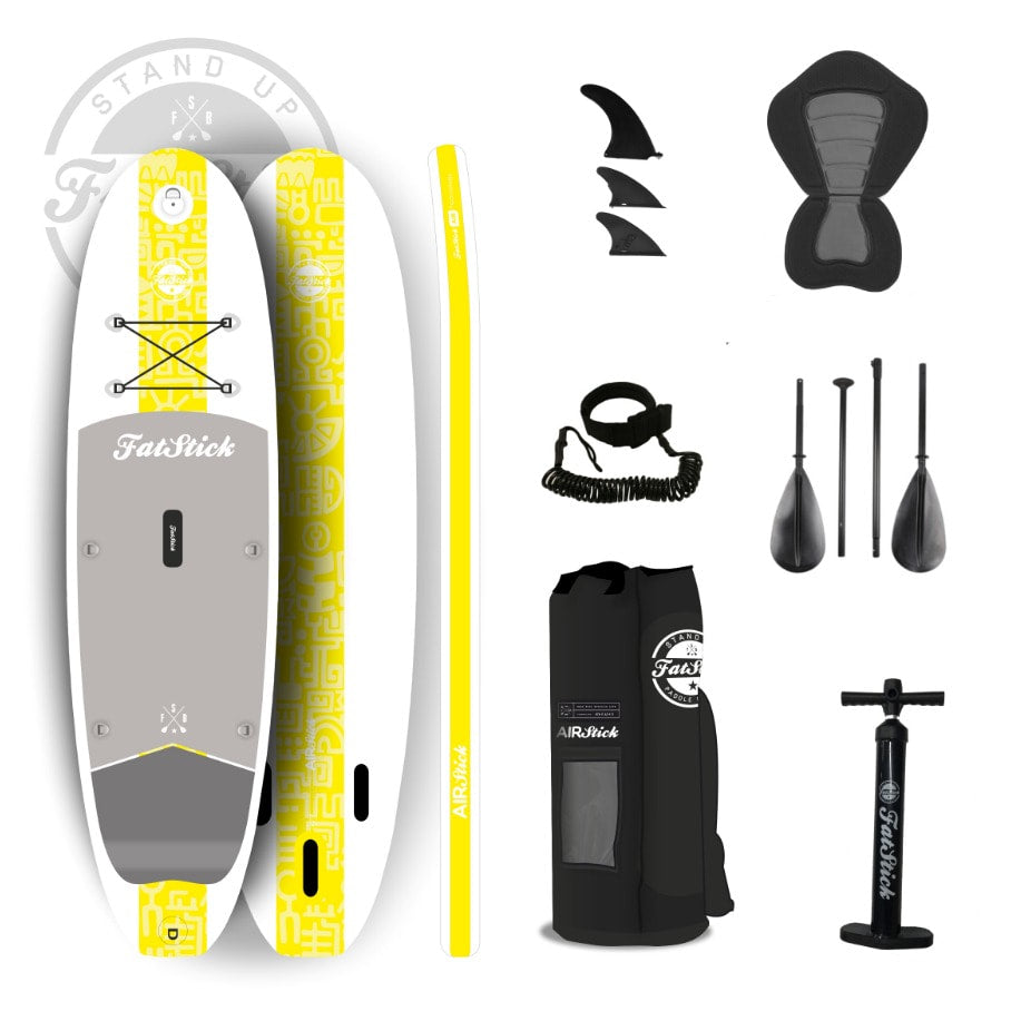 Fatstick 10’6 Air stick ISUP Package - Yellow