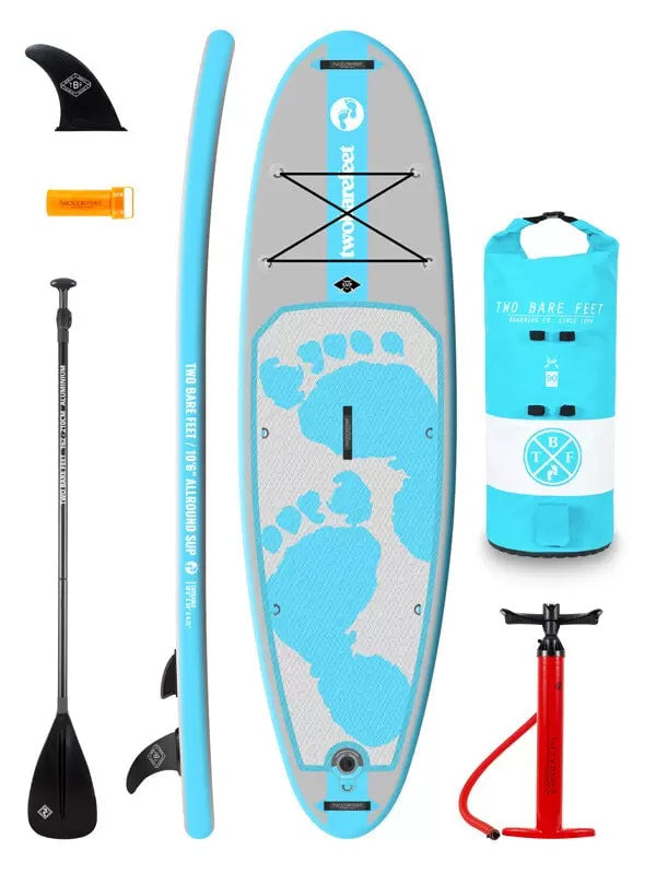 Two Bare Feet Entradia (Allround XL) 10'10" x 34" x 6" Inflatable SUP Starter Pack