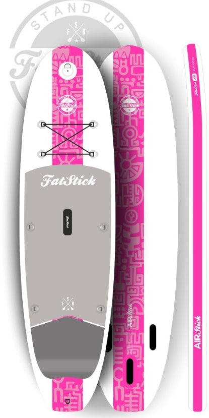 Fatstick 10’6 Air stick ISUP Package - Pink