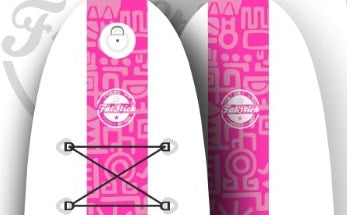 Fatstick 10’6 Air stick ISUP Package - Pink