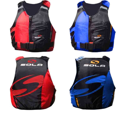 Sola Frenzy 50N Front Zipper Buoyancy Aid - 70kg+ Size XL