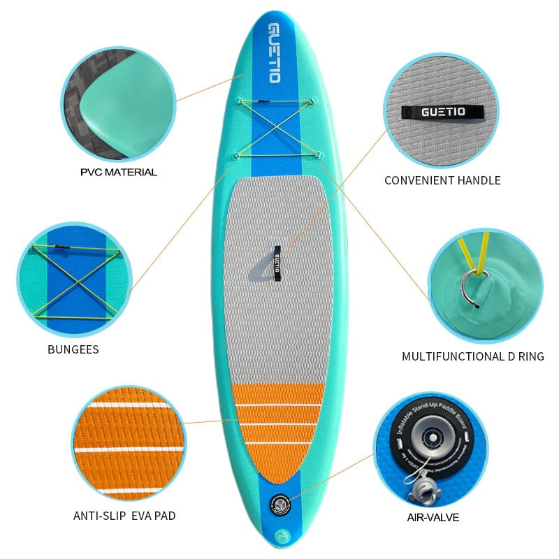 Guetio Sports 10'4 Beginners ISUP Package